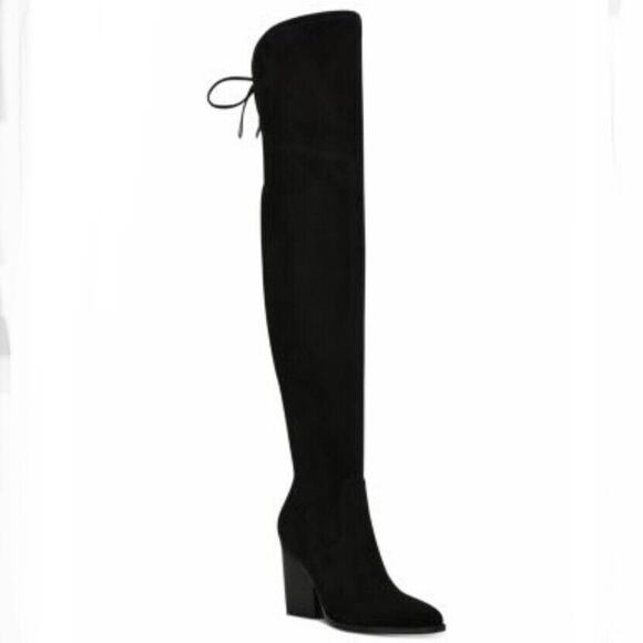 Marc Fisher NWOB Women's Okun Thigh High Boot Black Size 7 - Picture 3 of 10
